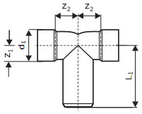 ������ ������� ��� ������ DN 40/50/40 (18360)